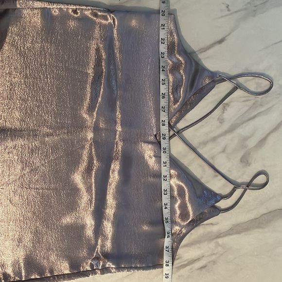 Tank top silver, brand:h&m, size: 10 - Picture 5 of 5